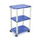 Luxor Plastic, 300 lbs / 100lbs per shelf Load Capacity, 42.5 in L, 24 in W, 42.5 in H UCPL1BUE - alternate 1